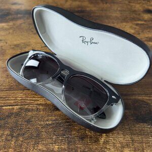 Ray-Ban RB4471 Iris Sunglasses – Black on Transparent